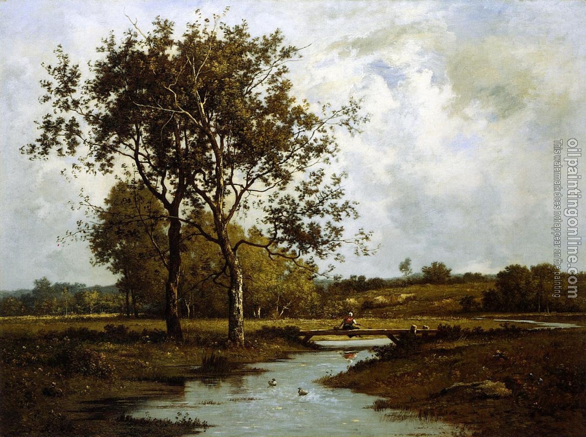 Richet, Leon - Banks of the River